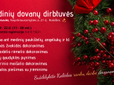 Sušildykite Kalėdas rankų darbo dovanomis! 