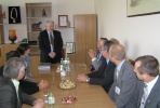 Savivaldybės meras priėmė svečius iš Danijos 
